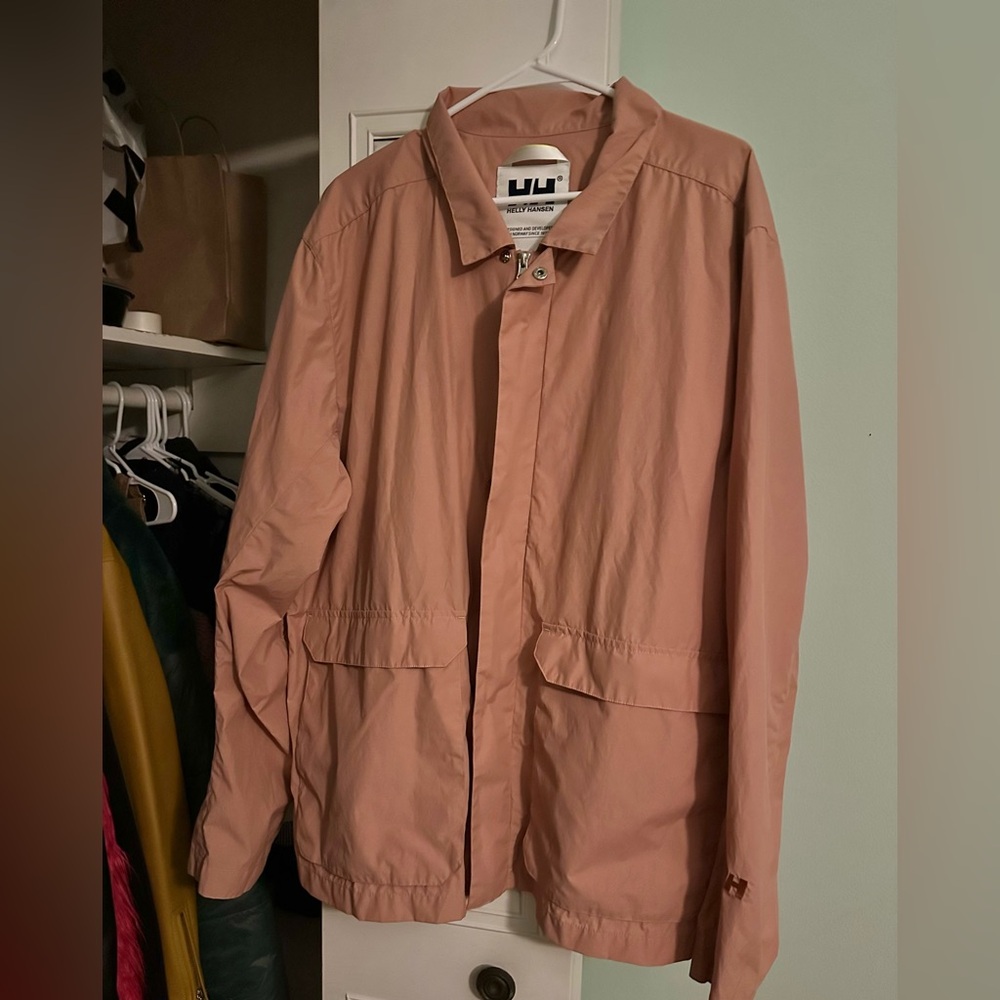 Helly Hansen Light Pink Water Resistant Jacket 2XL